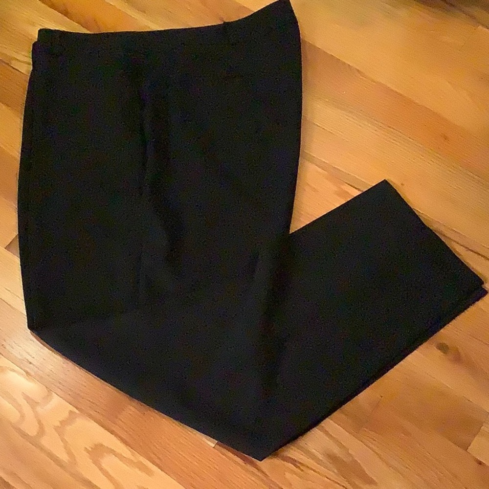 WALLIS Lightweight Belted Black Pants
